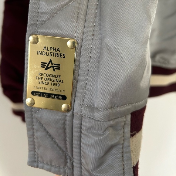 Alpha Industries Reversible Souvenir Limited Edition Eagle Japan Jacket Size XS - Picture 10 of 15
